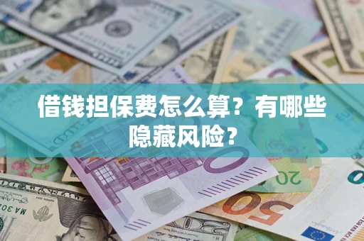 武汉借钱担保费怎么算？有哪些隐藏风险？