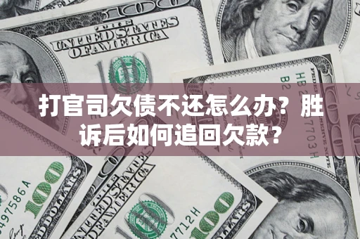 武汉打官司欠债不还怎么办？胜诉后如何追回欠款？