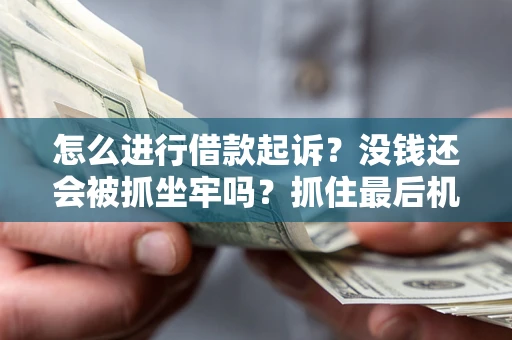 武汉怎么进行借款起诉？没钱还会被抓坐牢吗？抓住最后机会！
