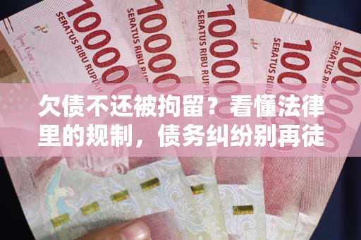 武汉欠债不还被拘留？看懂法律里的规制，债务纠纷别再徒劳奔波