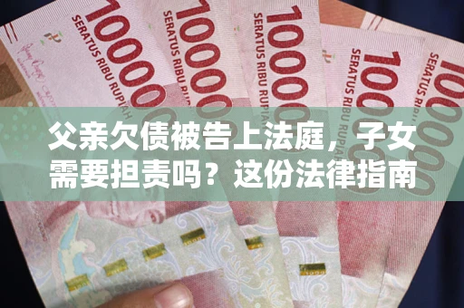 武汉父亲欠债被告上法庭，子女需要担责吗？这份法律指南必须看完