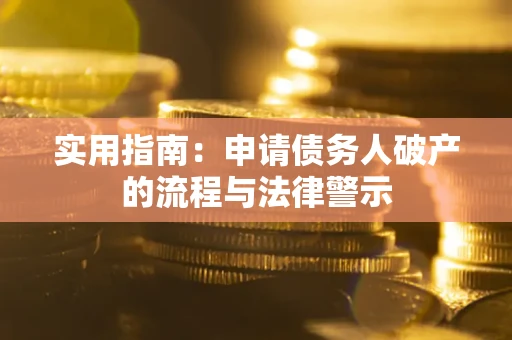 武汉实用指南：申请债务人破产的流程与法律警示