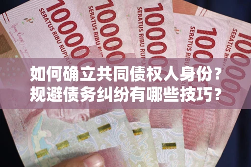 武汉如何确立共同债权人身份？规避债务纠纷有哪些技巧？
